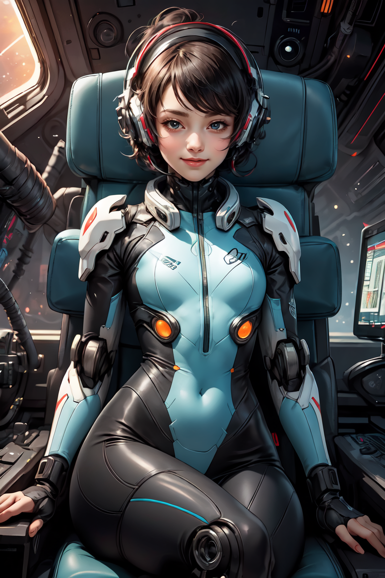 396922-2781120396-masterpiece, best quality, a woman sitting in a chair with a computer on it's back and a keyboard on her lap, Eve Ryder, laurie.png